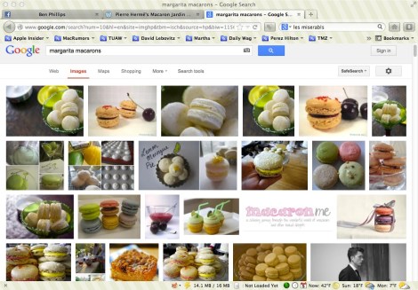 margarita macaron google