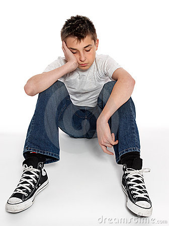 sad-loney-depressed-or-listless-boy-sitting-thumb11577995