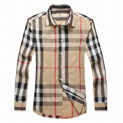 Burberry cotton shirt S-XXXL khaki