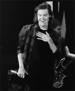 Harry - Touched:Amused